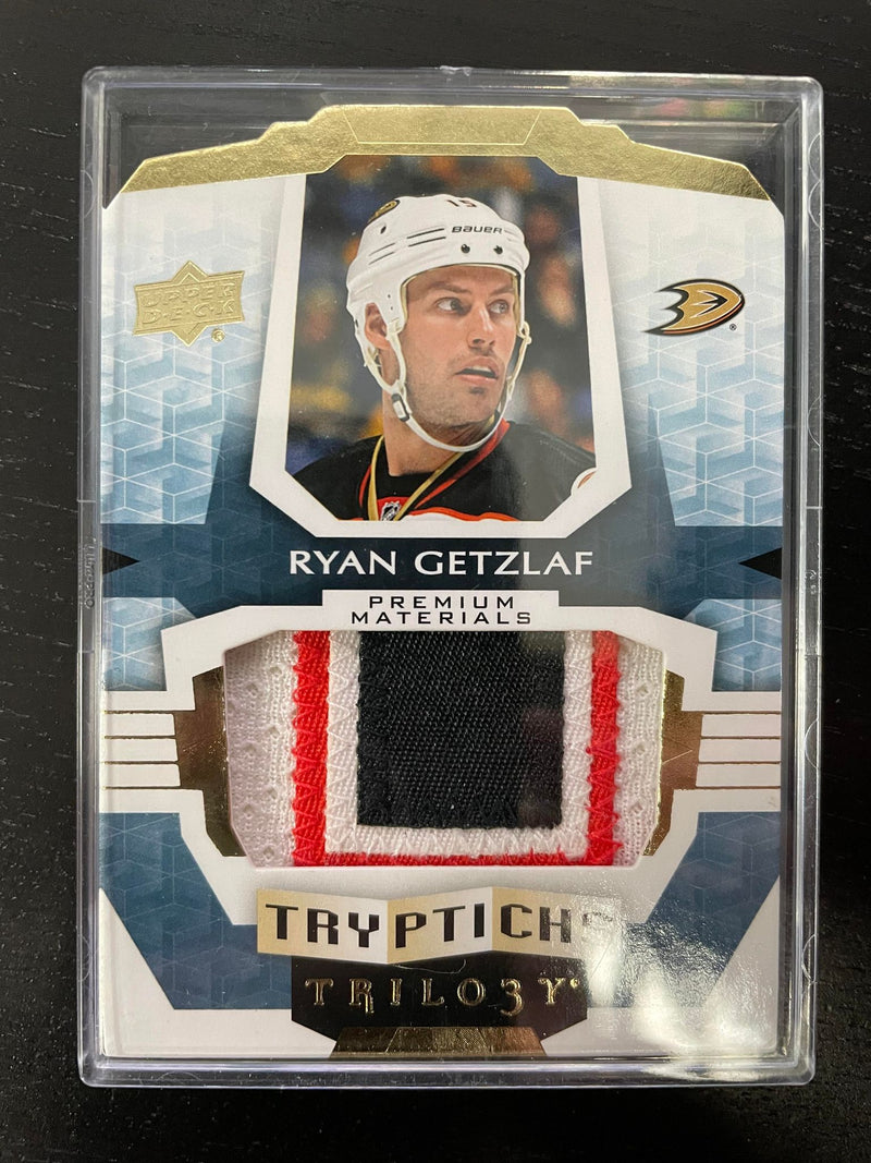 2016 UPPER DECK TRILOGY - TRYPTICHS - R. GETZLAF - #T-ANA2 - #'D/49 - RELIC