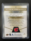 2016 UPPER DECK TRILOGY - ROOKIE PREMIERES - M. TKACHUK - #57 - #'D/399 - RELIC - RC