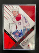 2016 UPPER DECK SP GAME USED - RED - AUTHENTIC ROOKIES - M. SERGACHEV - #111 - #'D/25 - RELIC - AUTOGRAPH - RC