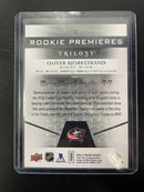 2016 UPPER DECK TRILOGY - ROOKIE PREMIERES - O. BJORKSTRAND - #72 - #'D/99 - RC