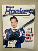 BECKETT - AUSTON MATTHEWS - FIRST 3 BECKETT COVERS (3 INDIVIDUAL BECKETT MONTHLY)