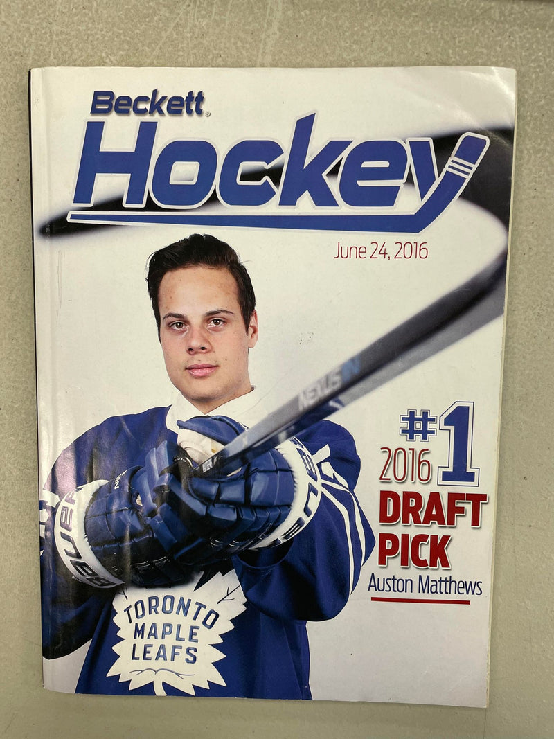 BECKETT - AUSTON MATTHEWS - FIRST 3 BECKETT COVERS (3 INDIVIDUAL BECKETT MONTHLY)