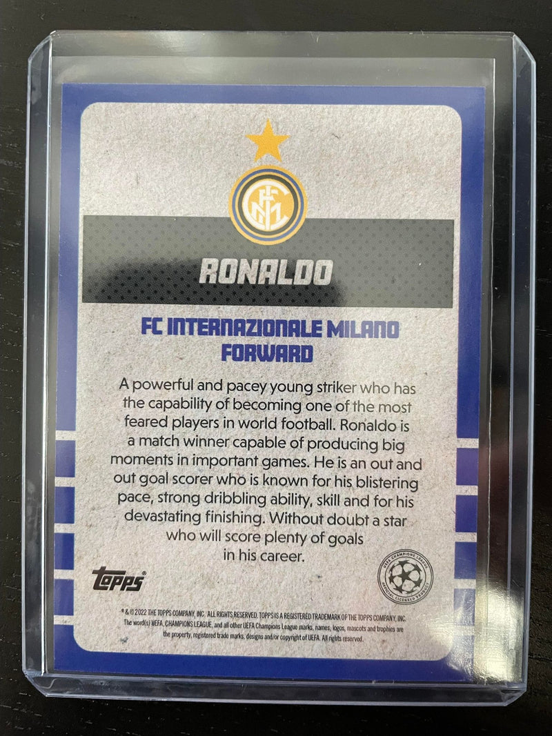 2022 TOPPS - THE LOST ROOKIE - RONALDO - RC