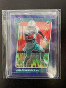 2021 PANINI DONRUSS OPTIC - PURPLE SHOCK - RATED ROOKIE - J. WADDLE -