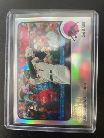 2022 TOPPS HERITAGE - REFRACTOR - K. SMITH - #549 - #'D/673 - RC