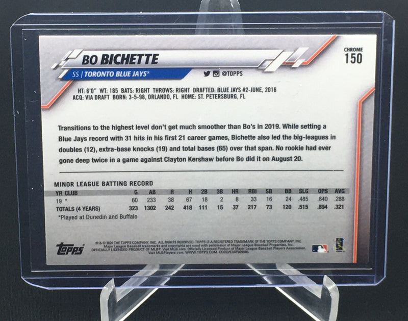 2020 TOPPS CHROME - B. BICHETTE -