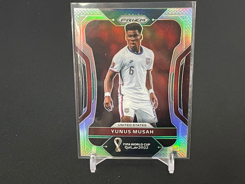 2022 PANINI PRIZM FIFA WORLD CUP QATAR - SILVER PRIZM - Y. MUSAH - #210