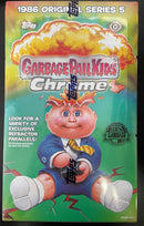 2022 TOPPS CHROME GARBAGE PAIL KIDS SERIES 5 HOBBY BOX