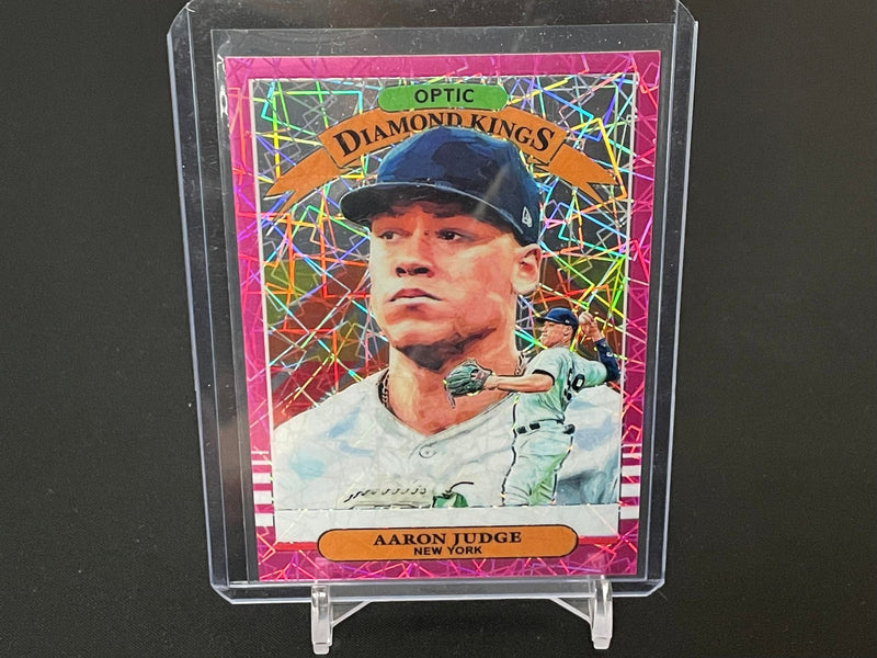 2019 PANINI DONRUSS OPTIC - DIAMOND KINGS - PINK VELOCITY PRIZM - A. JUDGE - #2 - #'D/199