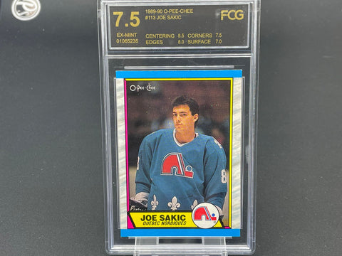 1989 O-PEE-CHEE - J. SAKIC - #113 - FCG 7.5