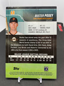 2022 TOPPS STADIUM CLUB - JUMBO CARD - BOX TOPPER - B. POSEY -