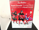 2021 UPPER DECK TIM HORTONS TEAM CANADA BINDER