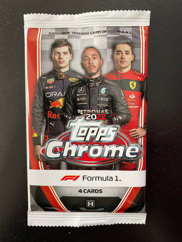 2023 Topps Chrome Formula 1 Racing Factory Sealed Hobby Box