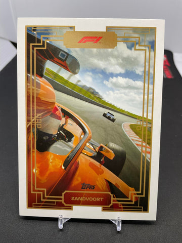 2022 TOPPS F1 - JUMBO - BOX TOPPER - ZANDVOORT - ADGP-PC5