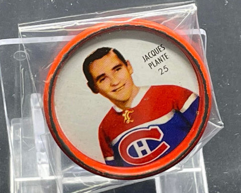 1962 SHIRRIFF HOCKEY COIN - J. PLANTES
