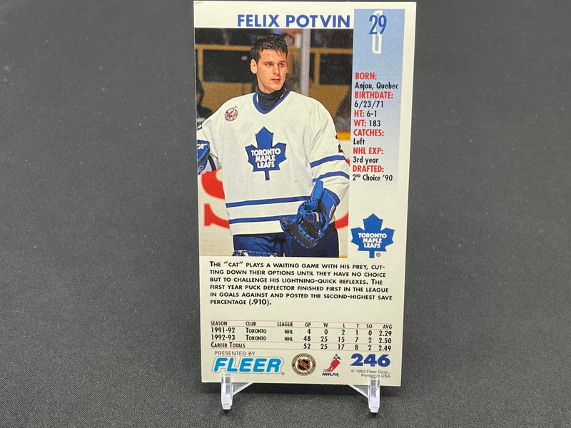 1993 FLEER POWERPLAY HOCKEY - TICKET CARD BASE - SINGLES -