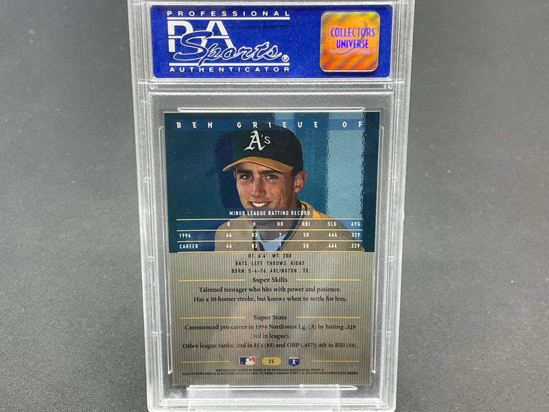1995 BOWMAN'S BEST - BLUE - B. GRIEVE -
