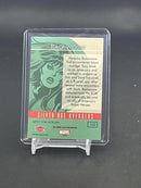 2022 FLEER ULTRA MARVEL - GREEN FOIL - SILVER AGE AVENGERS - BLACK WIDOW -