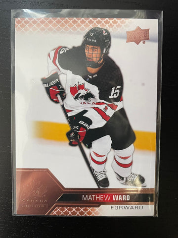 2022 UPPER DECK TEAM CANADA WORLD JUNIORS - ROSE GOLD - BASE - SINGLES - #1-100 - YOU PICK FROM LIST