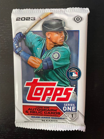 2023 TOPPS SERIES ONE BASEBALL HOBBY PACK