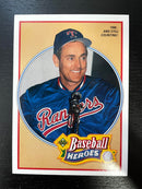 1991 UPPER DECK - BASEBALL HEROES - NOLAN RYAN - SINGLES -
