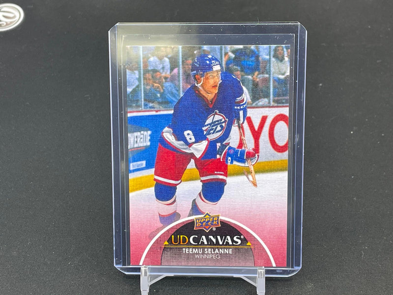 2021 UPPER DECK SERIES TWO - UD CANVAS - RETIRED - T. SELANNE -