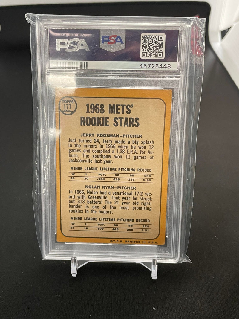 1968 TOPPS - METS ROOKIE - J. KOOSMAN / N. RYAN -