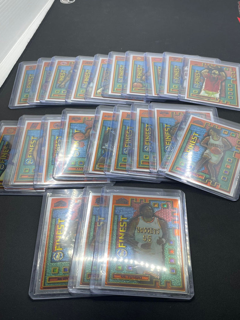 1995 TOPPS FINEST MYSTERY - BASKETBALL COMPLETE SET