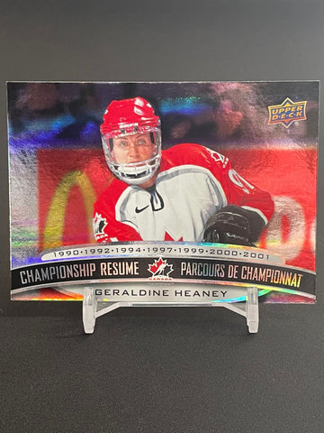 2023 UPPER DECK TIM HORTONS - LEGENDS - CHAMPIONSHIP RESUME - SINGLES - #CR1-CR15 - YOU PICK FROM LIST