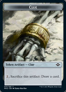 Clue Token (15) // Crab Token [Modern Horizons 2 Tokens]