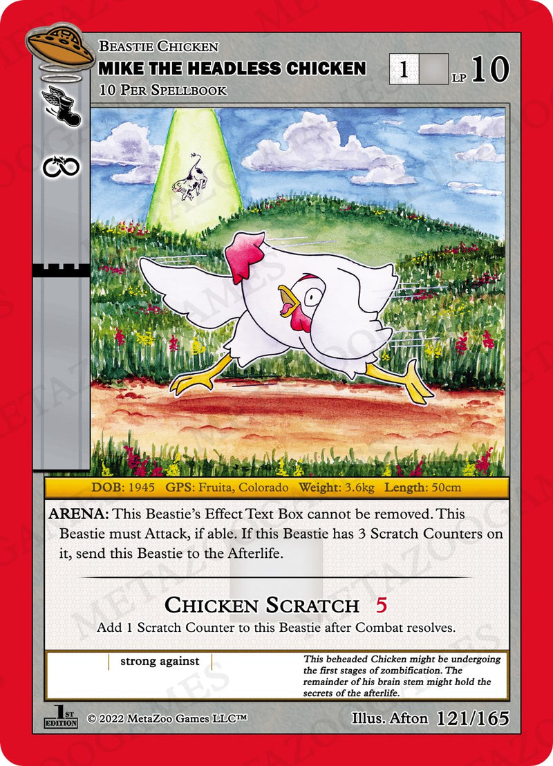 Mike the Headless Chicken [Cryptid Nation: UFO First Edition]