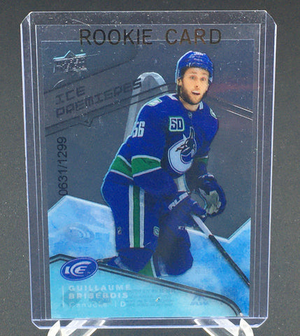 2019 UPPER DECK ICE - ICE PREMIERES - G. BRISEBOIS - #51 - #'D/1299 - RC