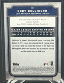 2019 TOPPS MUSEUM COLLECTION - C. BELLINGER -