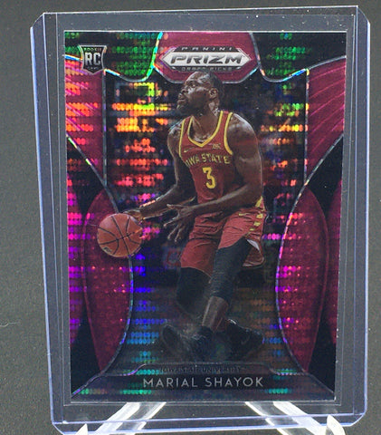 2019 PANINI PRIZM DRAFT PICKS - M. SHAYOK - #56 - RC - PINK PULSAR