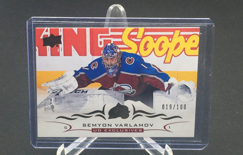 2018 UPPER DECK SERIES ONE - UD EXCLUSIVES - S. VARLAMOV - #47 - #'D/100