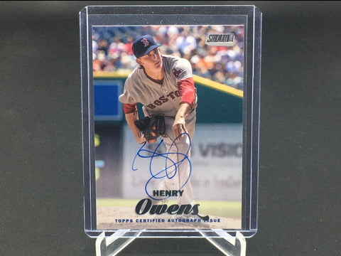 2017 TOPPS STADIUM CLUB - H. OWENS - #SCA-HO - AUTOGRAPH