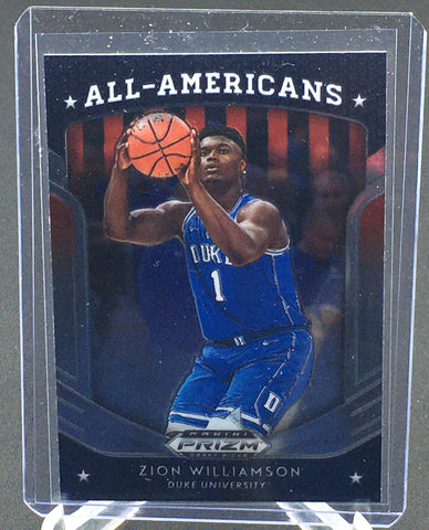 2019 PANINI PRIZM DRAFT PICKS - ALL AMERICAN - Z. WILLIAMSON - #100 - RC