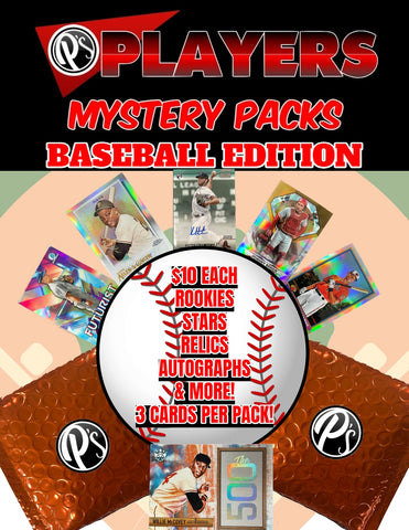 PLAYERS MYSTERY PACKS - BASEBALL EDITION