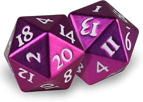 ULTRA PRO HEAVY METAL D20 DICE SET