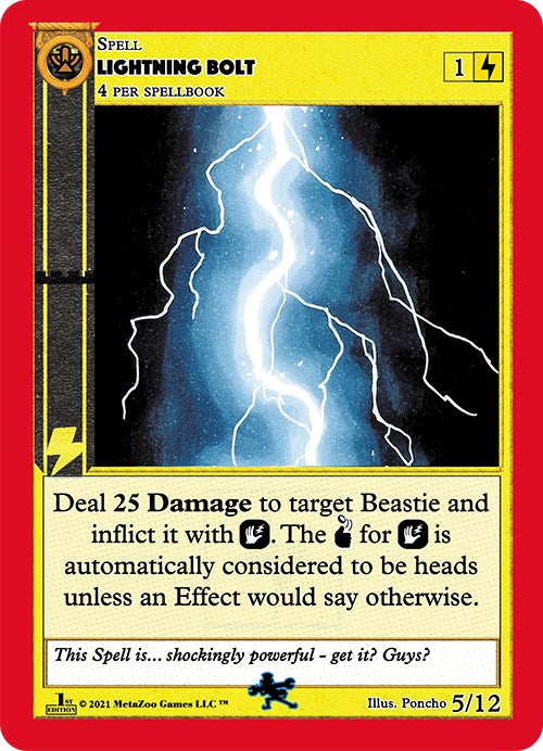 Lightning Bolt [Dingbelle Ring Leader Starter Deck]