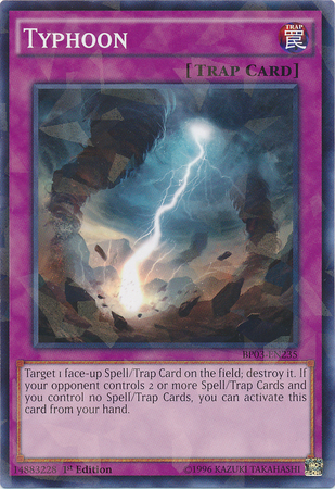 Typhoon [BP03-EN235] Shatterfoil Rare