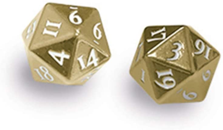 ULTRA PRO HEAVY METAL D20 DICE SET