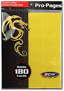 BCW SIDE-LOAD PRO PAGES 18-POCKET 10 PACK