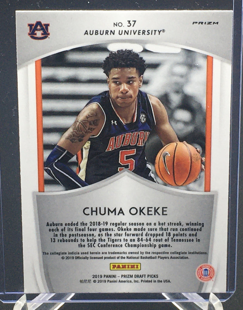 2019 PANINI PRIZM DRAFT PICKS - CRUSADE - C. OKEKE -