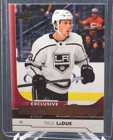 2017 UPPER DECK SERIES TWO - UD EXCLUSIVES - YOUNG GUNS - P. LADUE - #474 - #'D/100 - RC