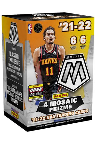 2021 PANINI MOSAIC BASKETBALL BLASTER BOX