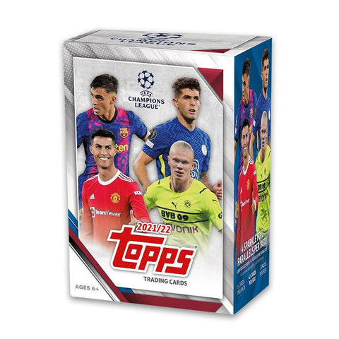2021 TOPPS UEFA CHAMPIONS LEAGUE SOCCER BLASTER BOX