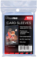 ULTRA PRO CARD SLEEVES 100 PACK (2 5/8" x 3 5/8") (PENNY SLEEVES)