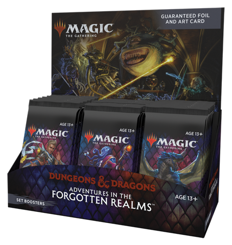 MTG DUNGEONS & DRAGONS: ADVENTURES IN THE FORGOTTEN REALMS SET BOOSTER BOX
