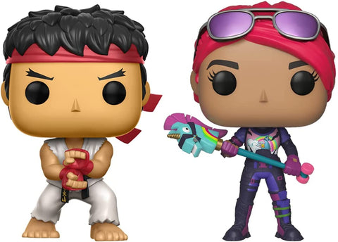 STREET FIGHTER / FORTNITE RYU & BRITE BOMBER DUAL POP